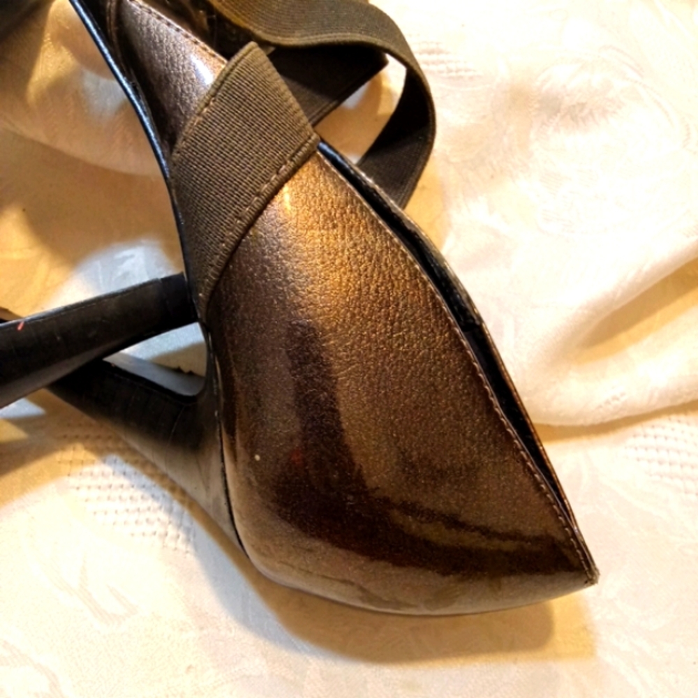 WORTHINGTON LADIES GRAY HEELS Sz 8 - Picture 11 of 15